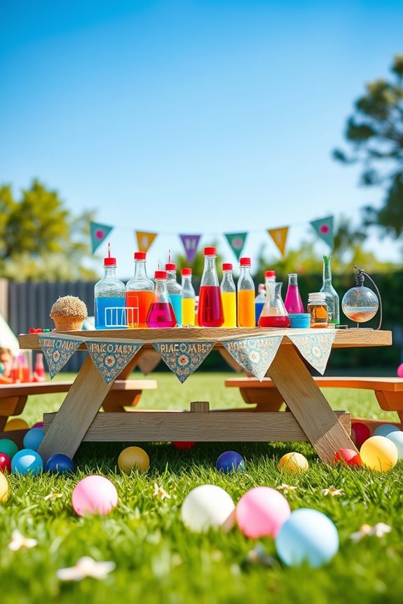interactive science experiment celebration