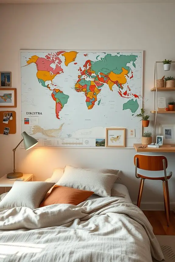 interactive travel wall maps
