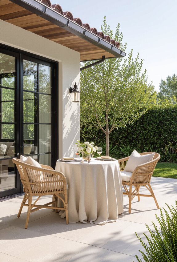intimate candlelit picnic for two