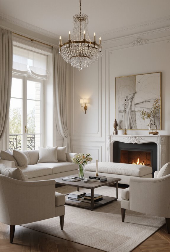 intimate clustered conversational seating arrangements