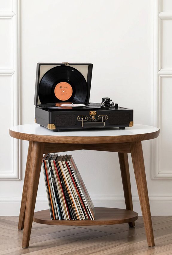 intimate playlist soft lit display