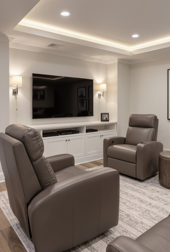 intimate recliner couples lounge