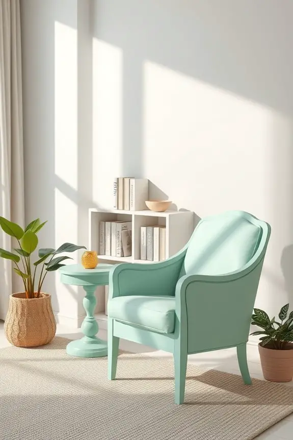 invigorating mint furniture accents