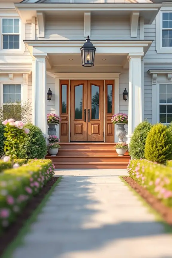 inviting and charming entryway