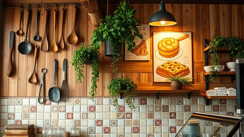 inviting bakery wall designs