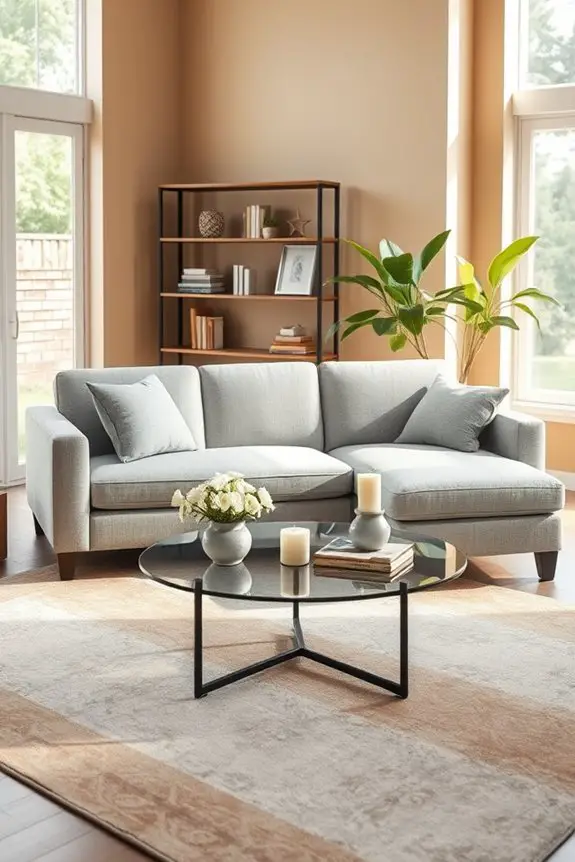 inviting casual gathering space