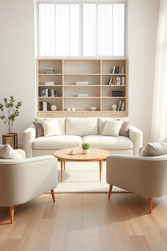 inviting functional living room layout