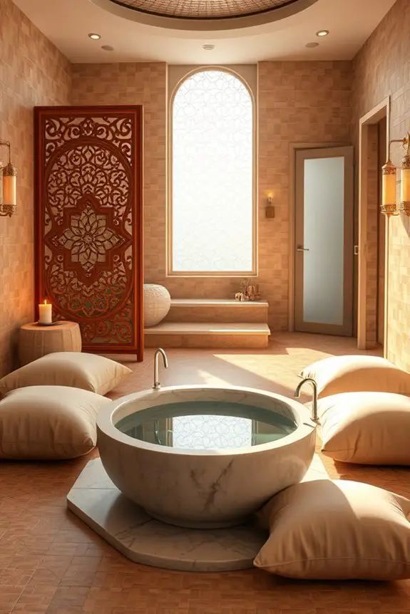 inviting hammam style retreat