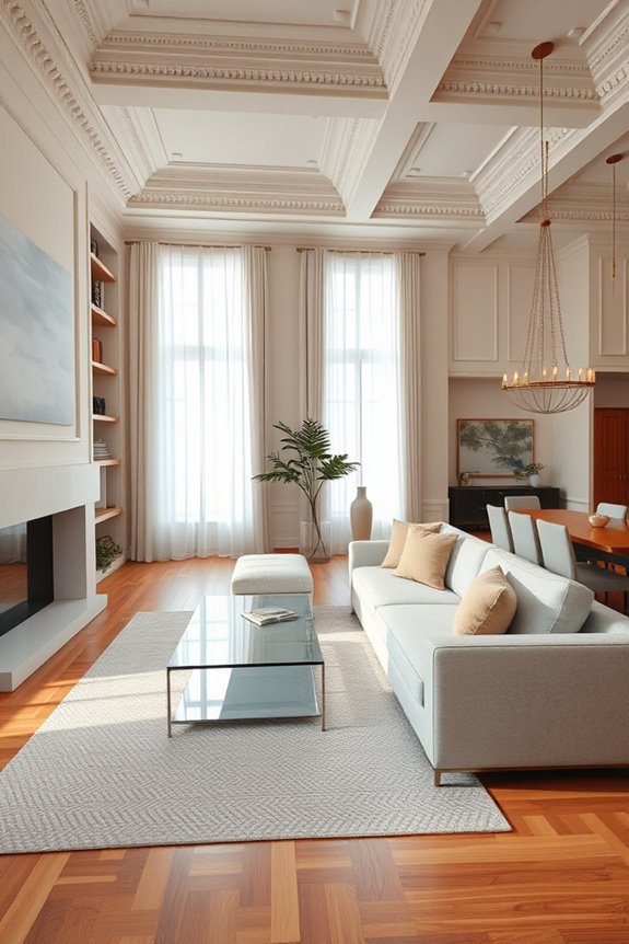 inviting open concept living