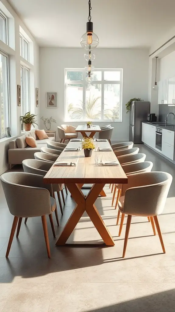 inviting open space layout
