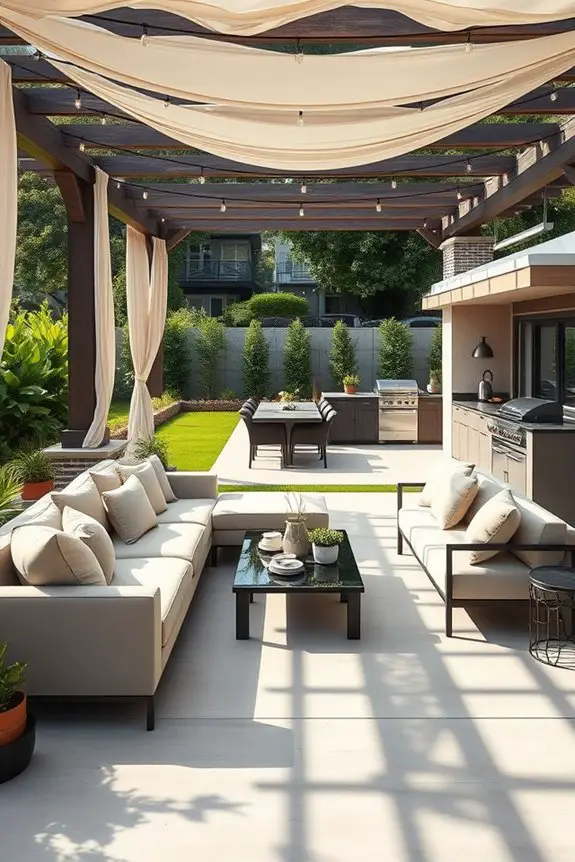 inviting outdoor living retreats