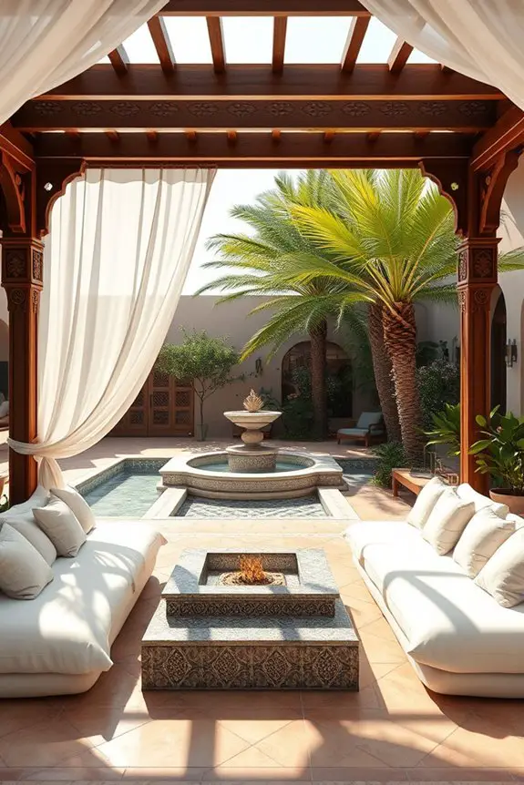inviting outdoor living spaces