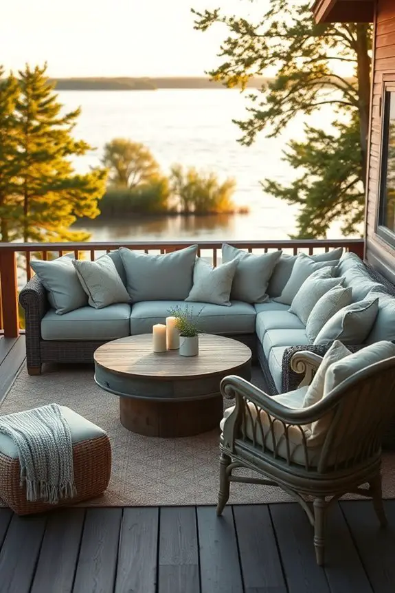 inviting outdoor seating design