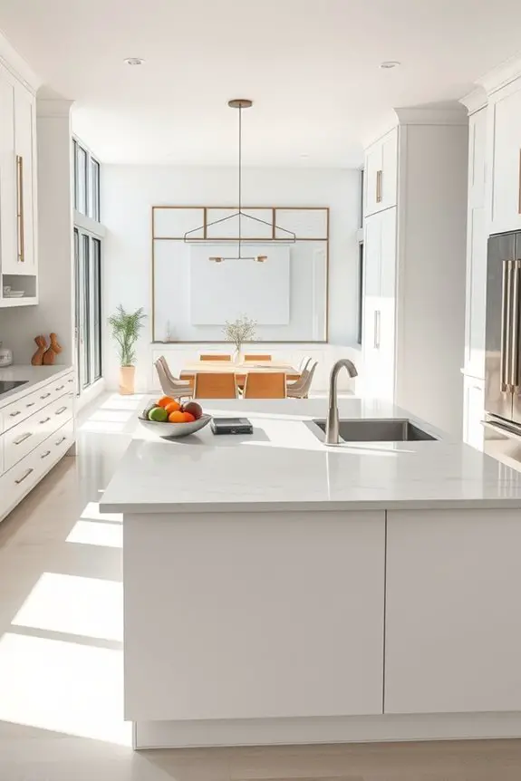 inviting social cooking space