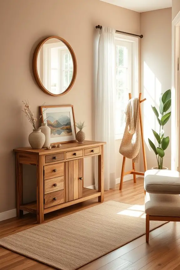 inviting stylish functional entryway