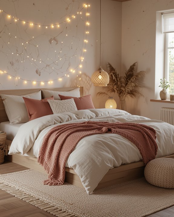 inviting warm ambient lighting