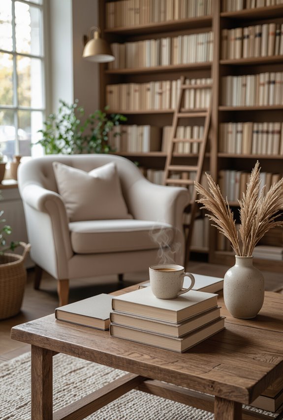 inviting warm relaxed browsing layout