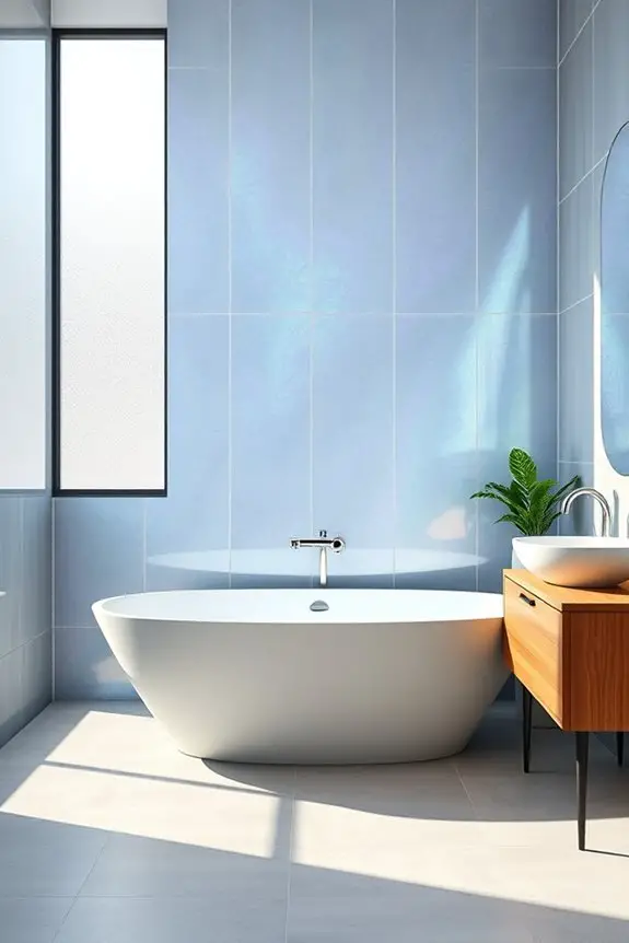 iridescent tiles for bathrooms