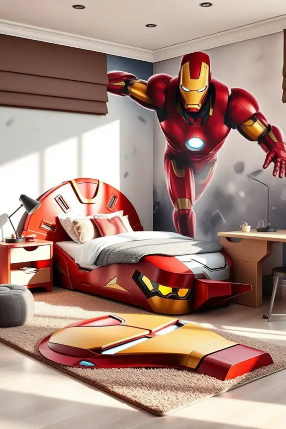 iron man themed furniture