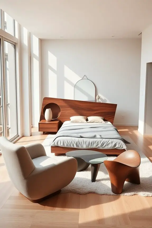 irregular furniture enhances design