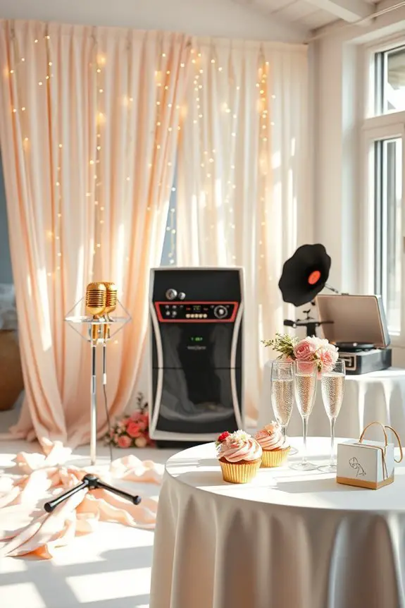 karaoke night bridal shower