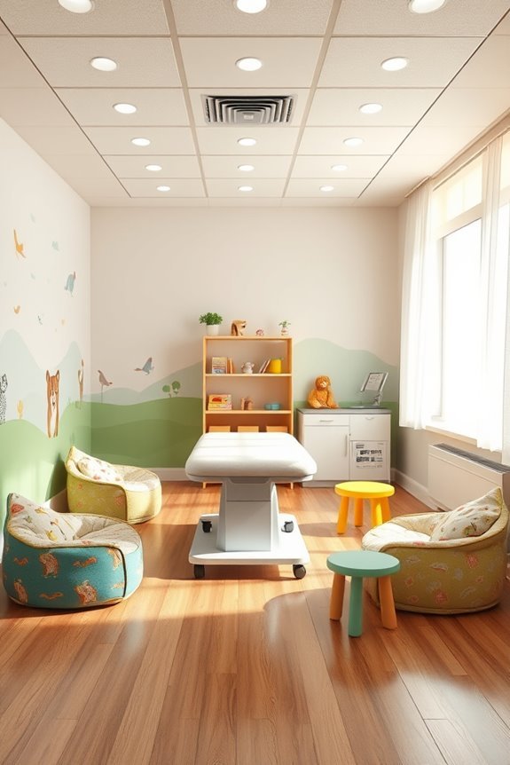 kid friendly doctor s office design