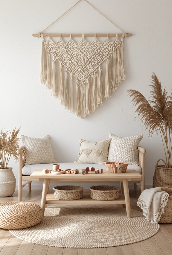 laid back boho baby shower