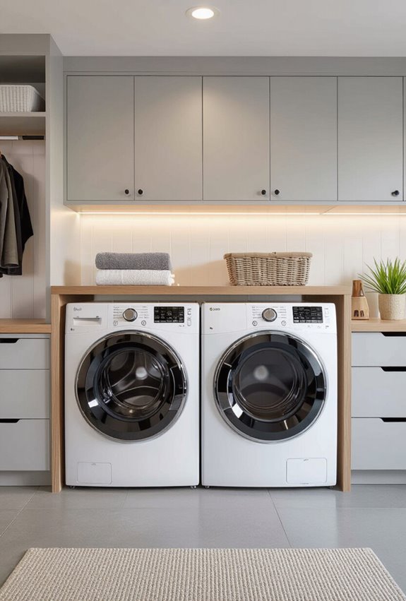 laundry workshop zoned functional design