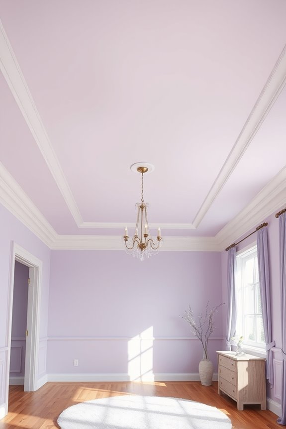 lavender ceiling for tranquility