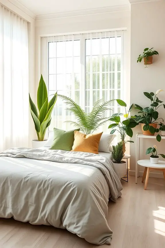 layer plants for balance