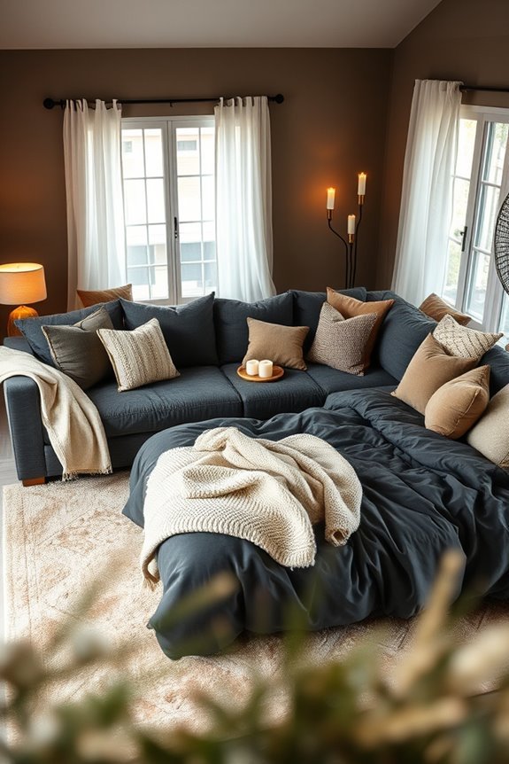 layered bedding for comfort