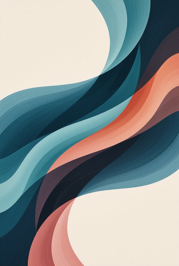layered chromatic motion trails