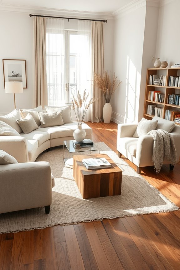 layered comfort with textiles