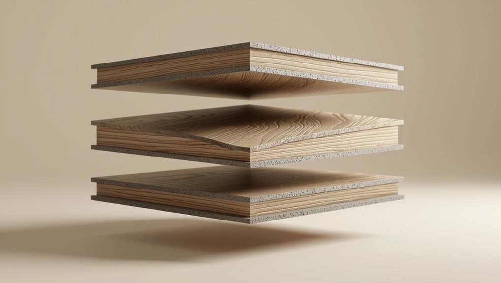 layered construction for durability