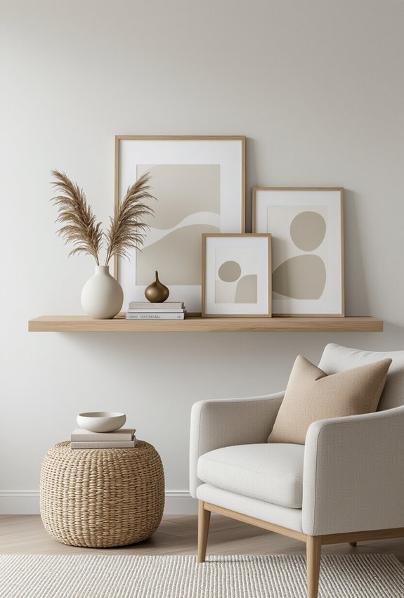 layered curated adjustable display