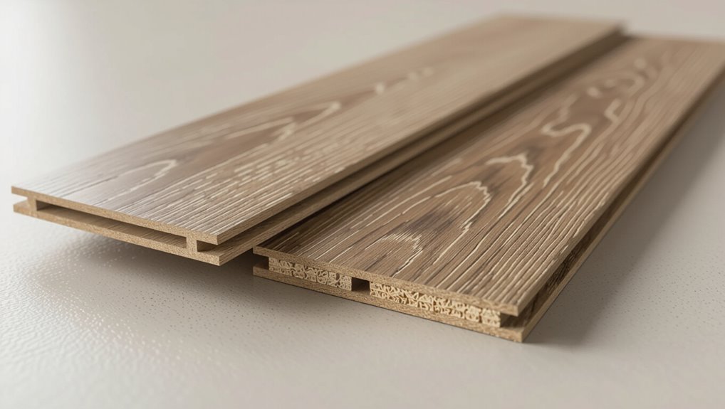 layered durable decorative flooring