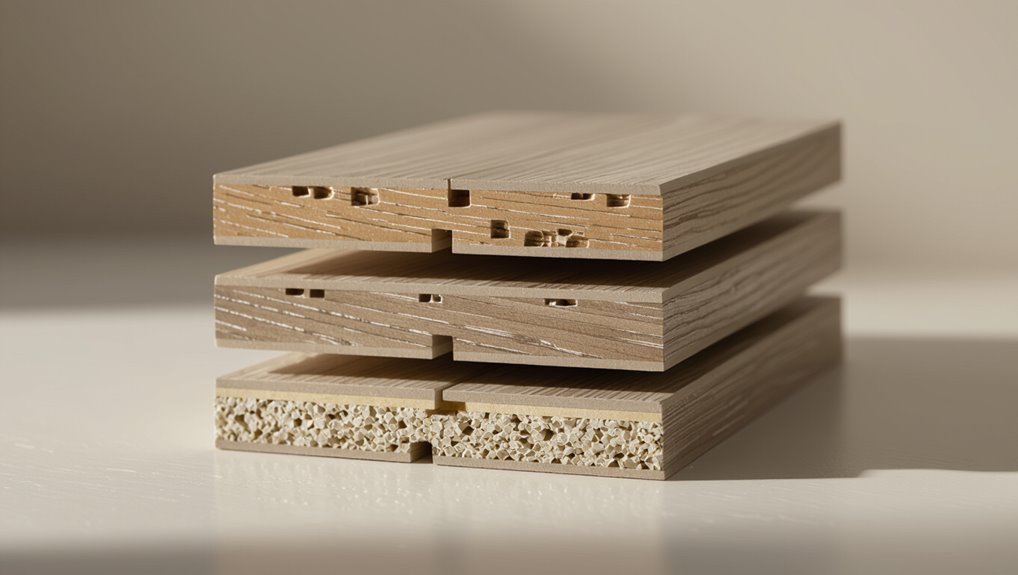 layered engineered flooring design