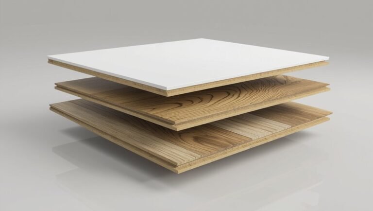 layered engineered plank construction