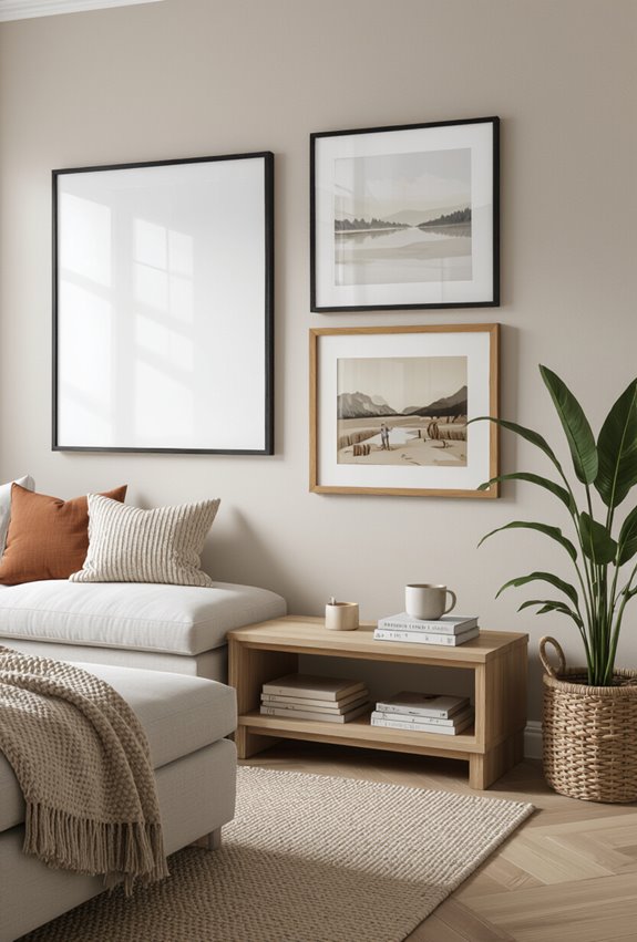 layered frames create depth