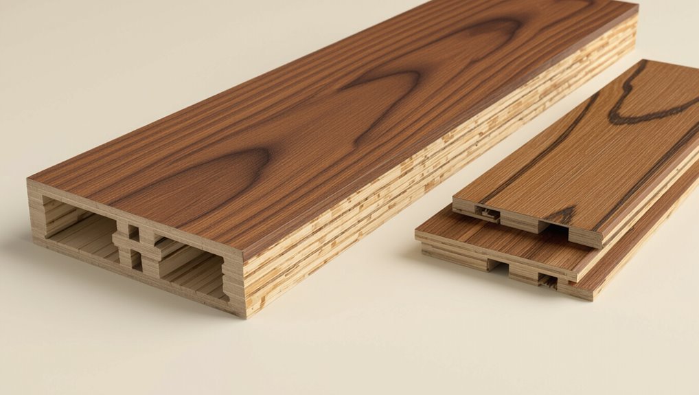 layered hardwood flooring solution