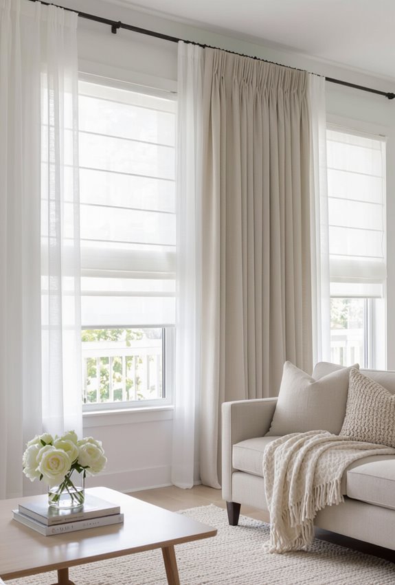 layered light privacy insulation