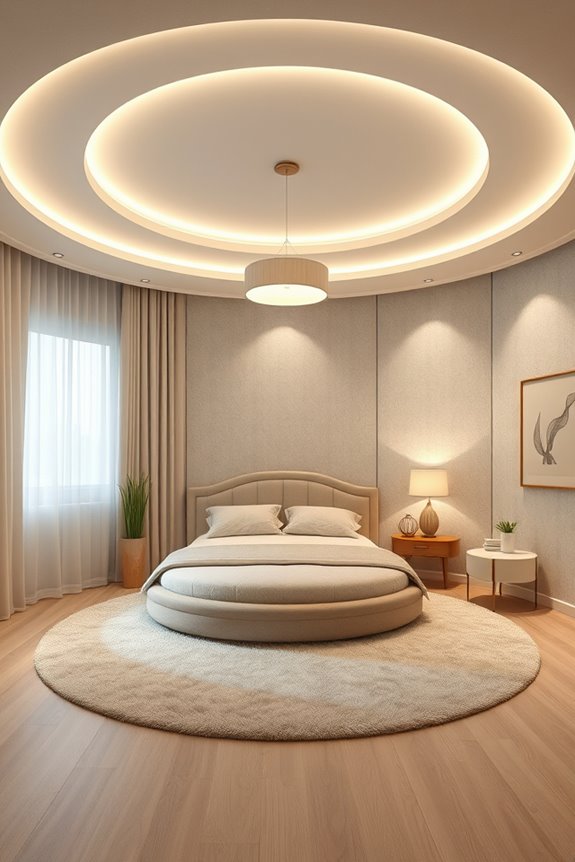 layered lighting enhances ambiance