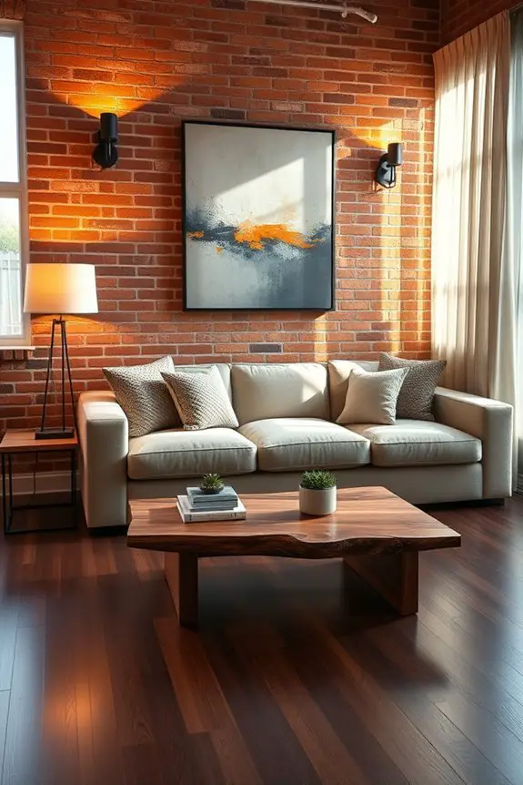 layered lighting enhances ambiance