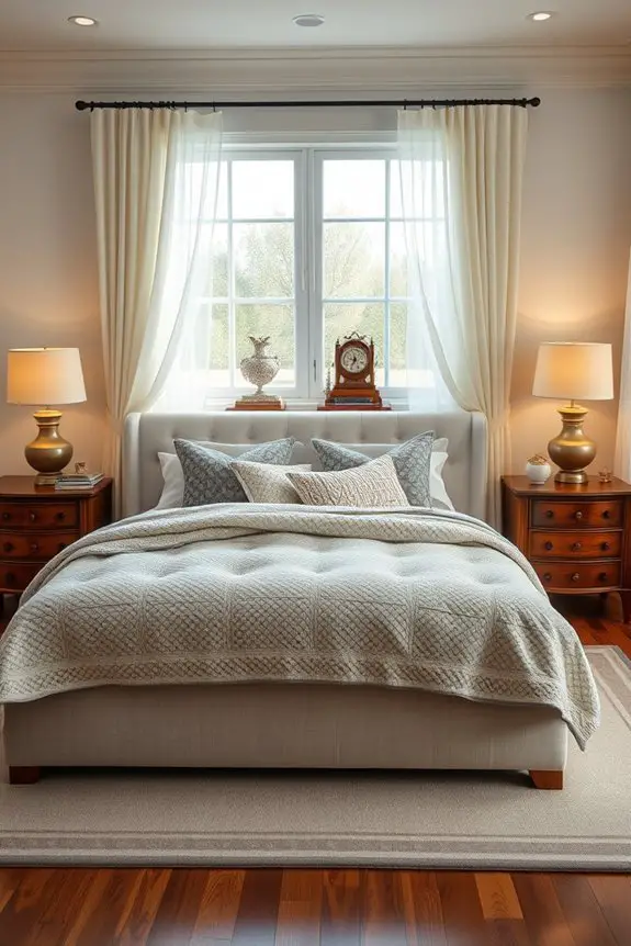 layered lighting enhances ambiance