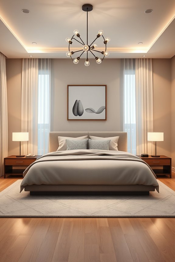 layered lighting for ambiance