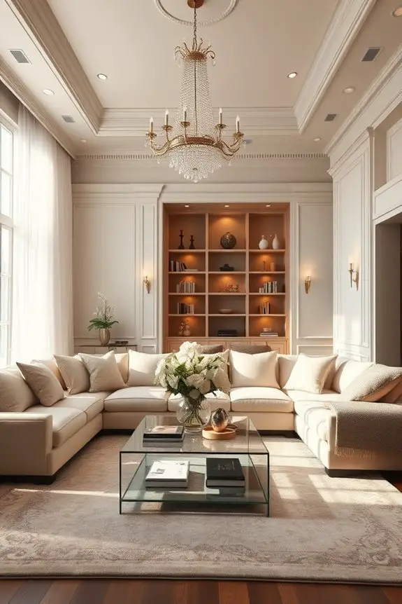 layered lighting for ambiance