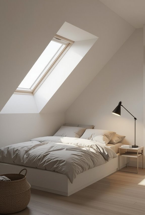 layered lighting for attics