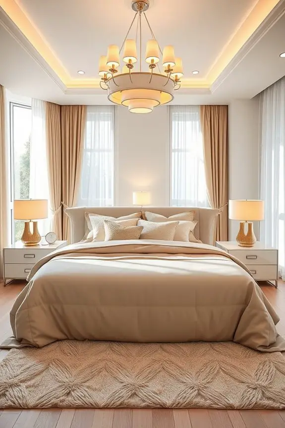 layered lighting for comfort