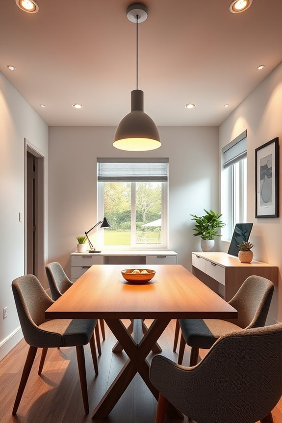 layered lighting for functionality