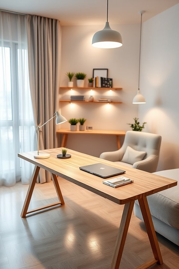 layered lighting for productivity